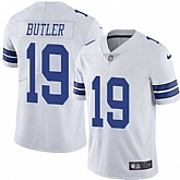 Nike Dallas Cowboys #19 Brice Butler White NFL Vapor Untouchable Limited Jersey,baseball caps,new era cap wholesale,wholesale hats